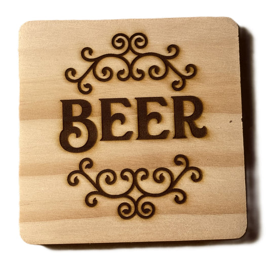 4 inch Wood Coaters