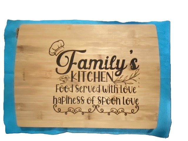 Custom Bamboo Cutting Board